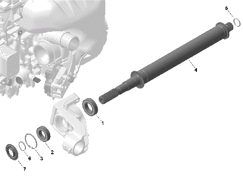 01- ROTAX - Drive Shaft