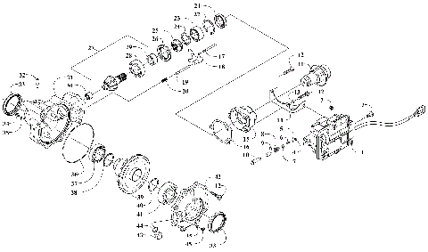 FRONT DRIVE GEARCASE ASSEMBLY [302482]