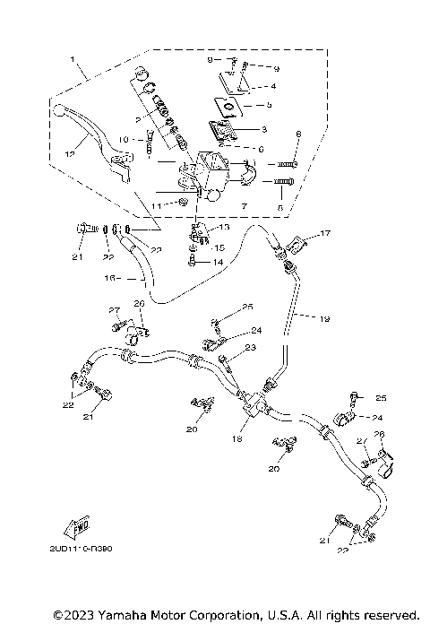 FRONT MASTER CYLINDER