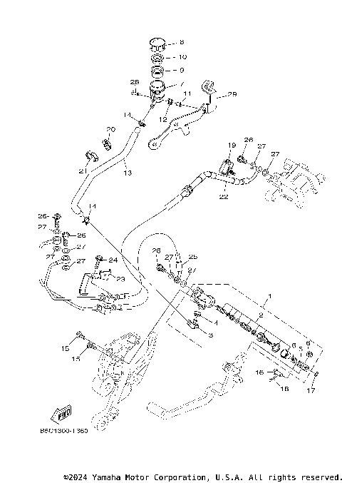 REAR MASTER CYLINDER