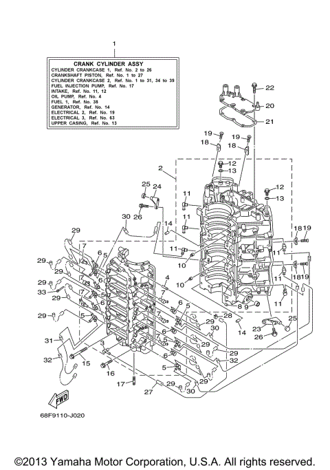CYLINDER CRANKCASE 1