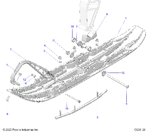 STEERING, SKI ASM - S26AJE9FSL/AJN9FSL/FSM (C603126)