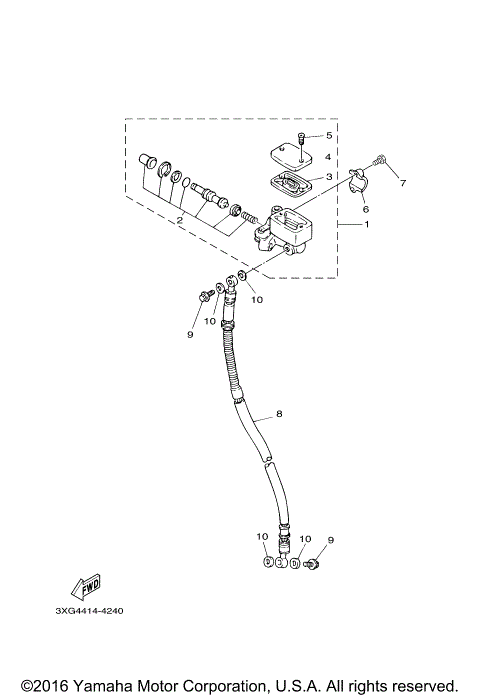 FRONT MASTER CYLINDER
