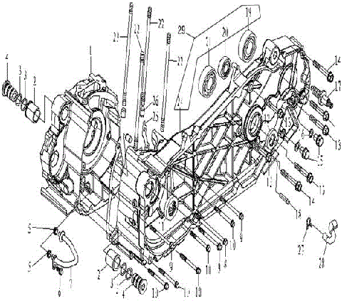 CRANKCASE ASSY