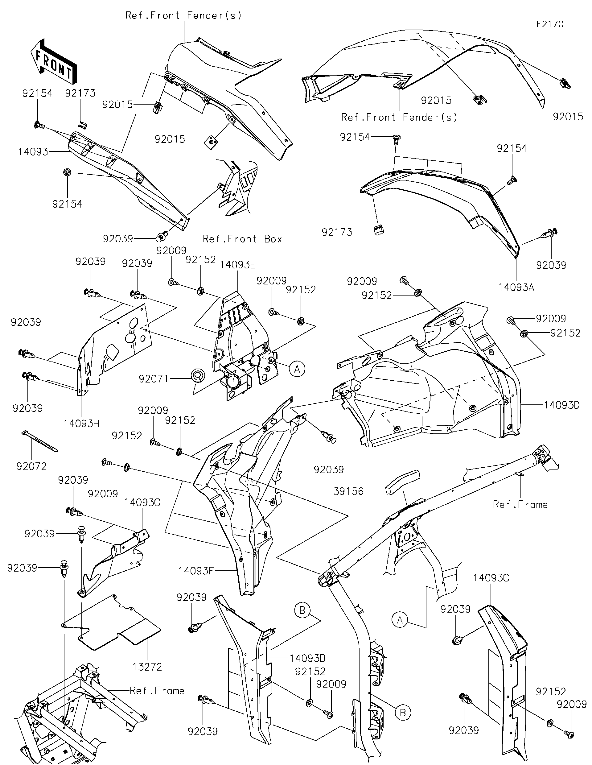 専用　3/18まで‼️ 2024 Kawasaki Utility Vehicles Parts-Finder Diagrams