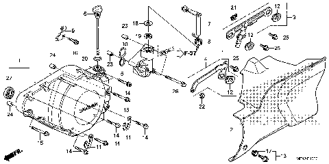 LEFT CRANKCASE COVER