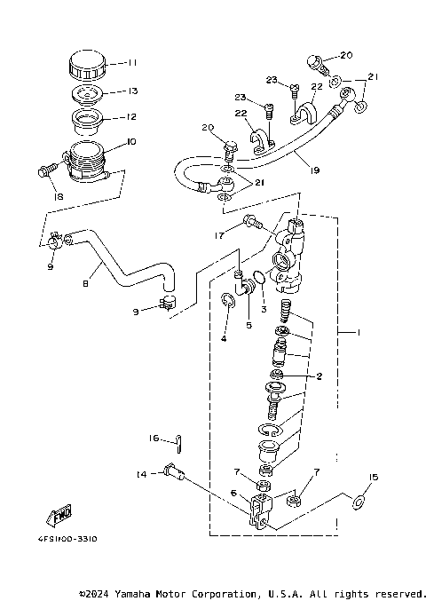 REAR MASTER CYLINDER