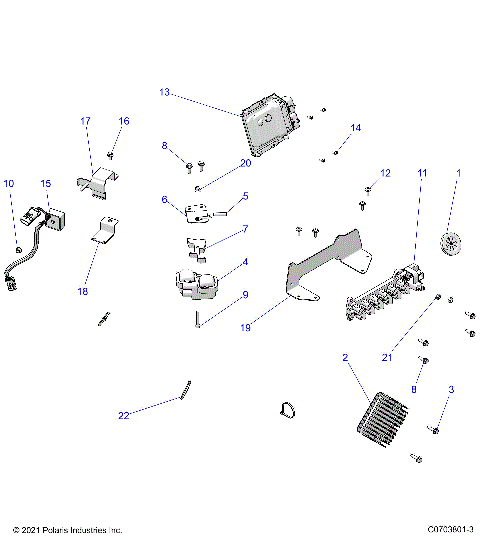 ELECTRICAL, WIRE HARNESS, COMPONENTS - G23GME99A/99B (C0703801-3)