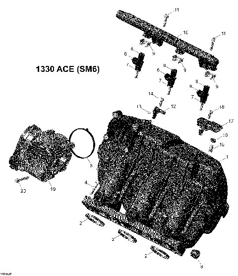02- Air Intake Manifold And Throttle Body _18R1537