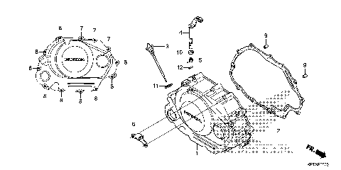 RIGHT CRANKCASE COVER