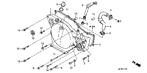 RIGHT CRANKCASE COVER