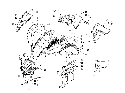 FRONT BODY ASSEMBLY [97823]