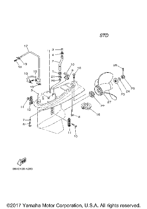 LOWER CASING DRIVE 2