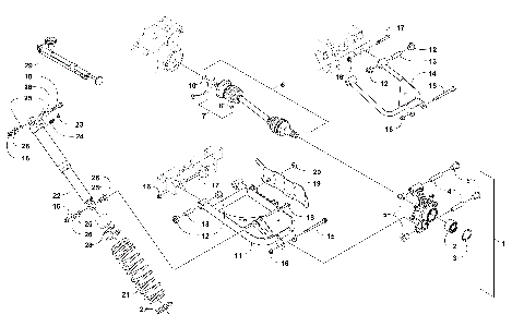 REAR SUSPENSION ASSEMBLY [301561]