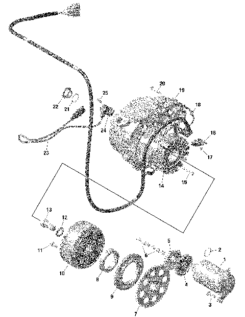 01- Rotax - Magneto And Electric Starter