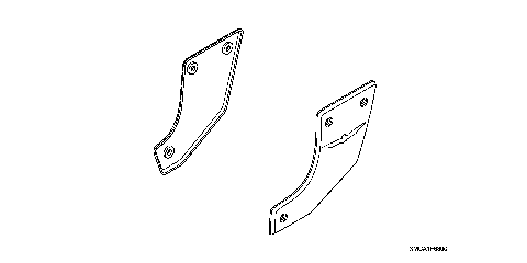 SWINGARM PIVOT COVERS
