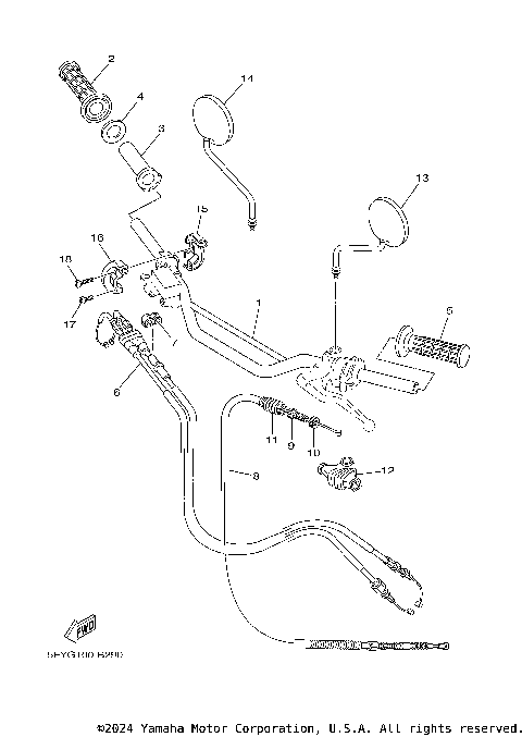 STEERING HANDLE & CABLE