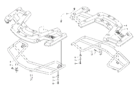 FRONT AND REAR RACK ASSEMBLY [302210]