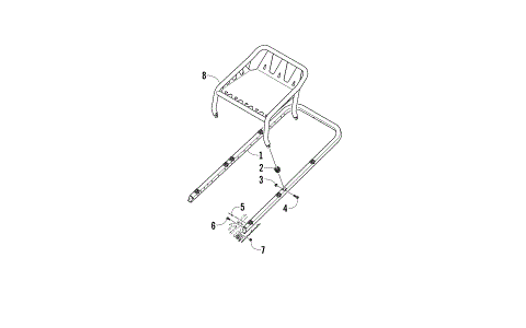 REAR BUMPER AND RACK ASSEMBLY