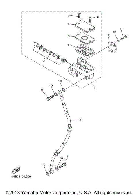 FRONT MASTER CYLINDER