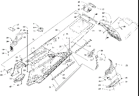 TUNNEL AND SNOWFLAP ASSEMBLY [108741]
