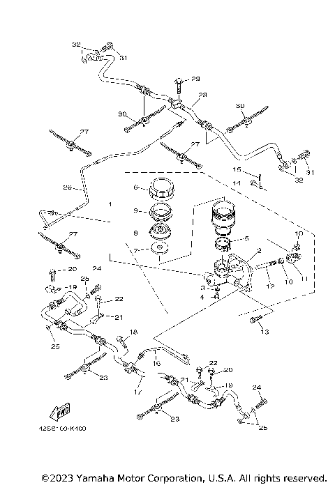 REAR MASTER CYLINDER