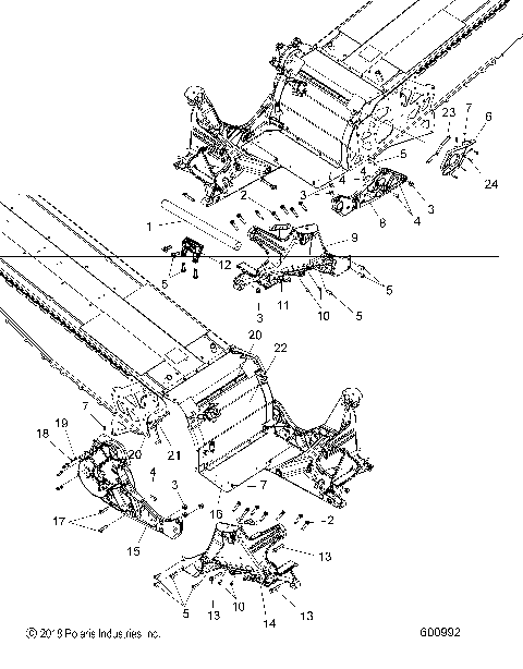 CHASSIS, BULKHEAD ASM. - S19EEC8PS/PEB ALL OPTIONS (600992)
