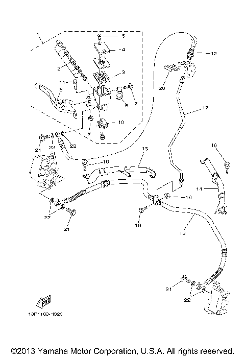 FRONT MASTER CYLINDER