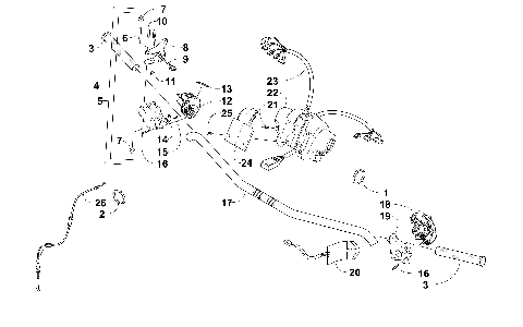 HANDLEBAR AND CONTROLS [86728]