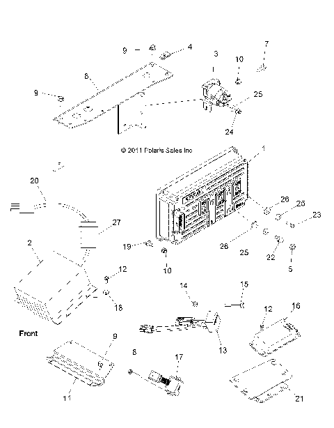 ELECTRICAL, MODULES and CONTROLLERS - R12RC08LG (49RGRELECTMOD12LSV)
