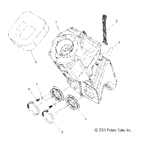 ENGINE, AIR INTAKE SYSTEM - S15PU6NSL/NEL (49SNOWAIR10600WIDE)