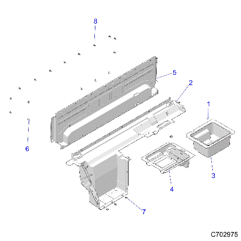 BODY, STORAGE AND CLOSE OFF - D20BBPD4B4/APD4B4 (C702975)