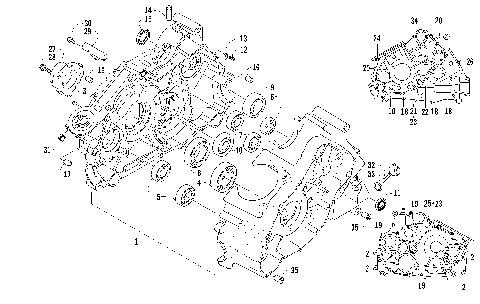 CRANKCASE ASSEMBLY [87516]