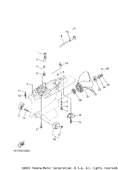 LOWER CASING DRIVE 2