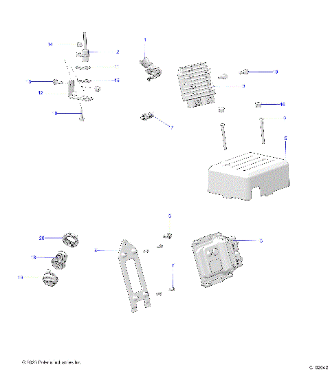 ELECTRICAL, SENSORS, MODULES, and SWITCHES 2- R25HZA15A5/B5 (C102542)