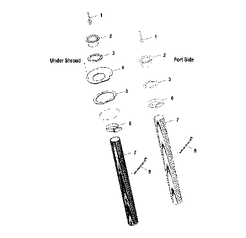 HULL AIR INLET - W015198D (4964846484B007)