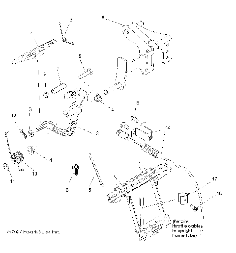 THROTTLE PEDAL - R08VH76AD/AG (49RGRTHROTTLEPEDAL08VISTA)