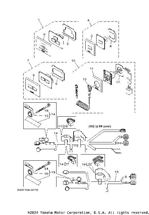 SWITCH PANEL 2 (TWIN)
