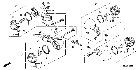 FRONT@REAR TURN SIGNAL
