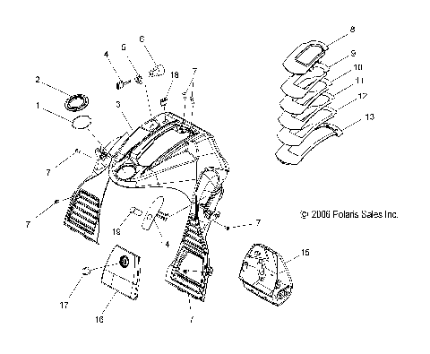 CONSOLE - S07PY7FS/FE (49SNOWCONSOLEFSTCRSR)