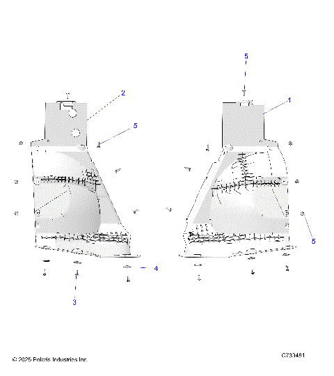BODY, FLOOR FRONT - R26MAU57CP/EP (C733481)