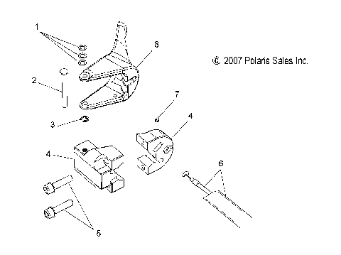 ENGINE, THROTTLE CONTROL ASM. - S09MX6FE (49SNOWTHROTTLE08600RR)