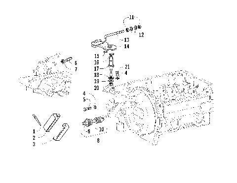 THROTTLE CONTROL AND LOCKED TORQUE DEVICE ASSEMBLIES [87153]