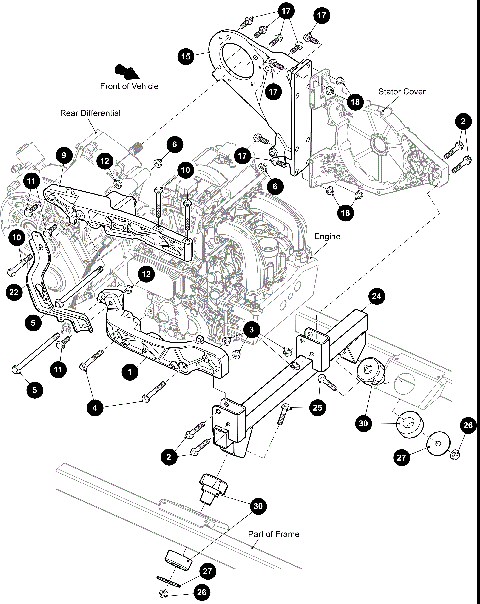 ENGINE MOUNTING