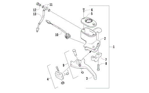 HYDRAULIC BRAKE CONTROL ASSEMBLY