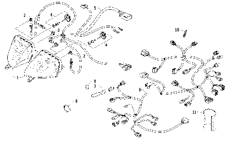 HEADLIGHT AND WIRING ASSEMBLIES [88144]
