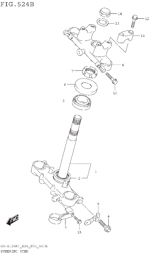 STEERING STEM (DR-Z125LM4 E28)
