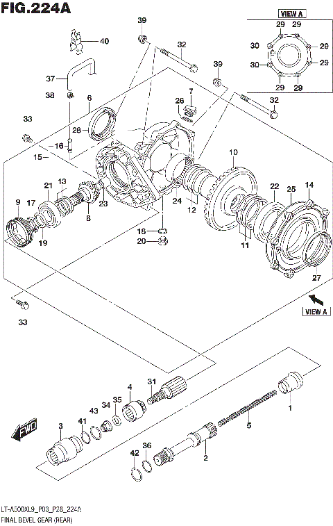 FINAL BEVEL GEAR (REAR)