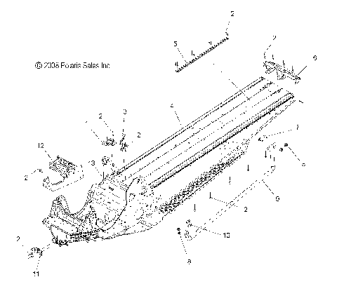 CHASSIS, ASM. - S09PM7JS/JSL (49SNOWCHASSIS09700RMK)