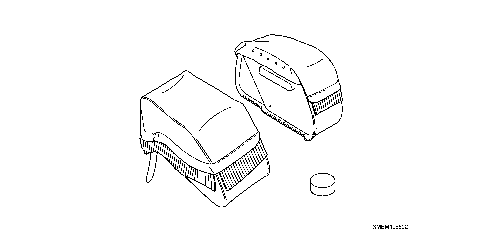 LEATHER SADDLEBAGS (18L)